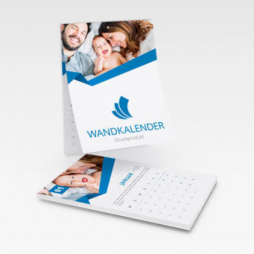 Wandkalender mit Leimbindung (Abreißkalender)