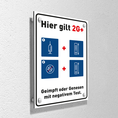 Corona Schid DIN "2G+" mit Wandmontage-Set