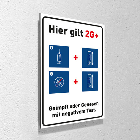 Corona Schid DIN "2G+" mit Aufhänge-Set