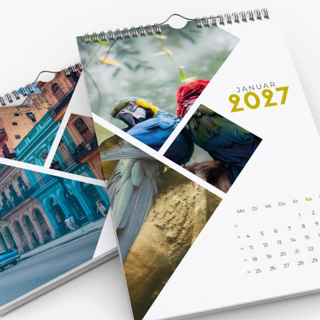 Kalender Mosaik Detailansicht