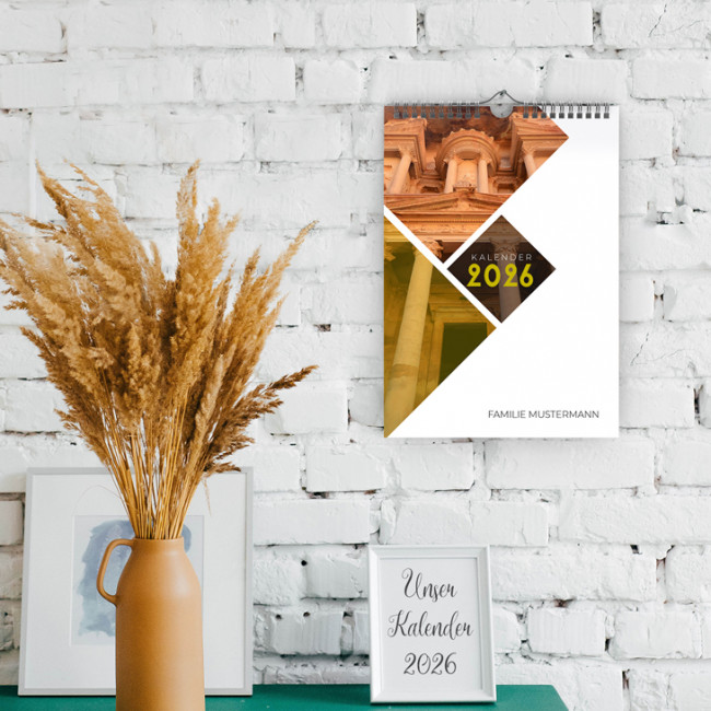 Kalender Mosaik Anwendungsbeispiel