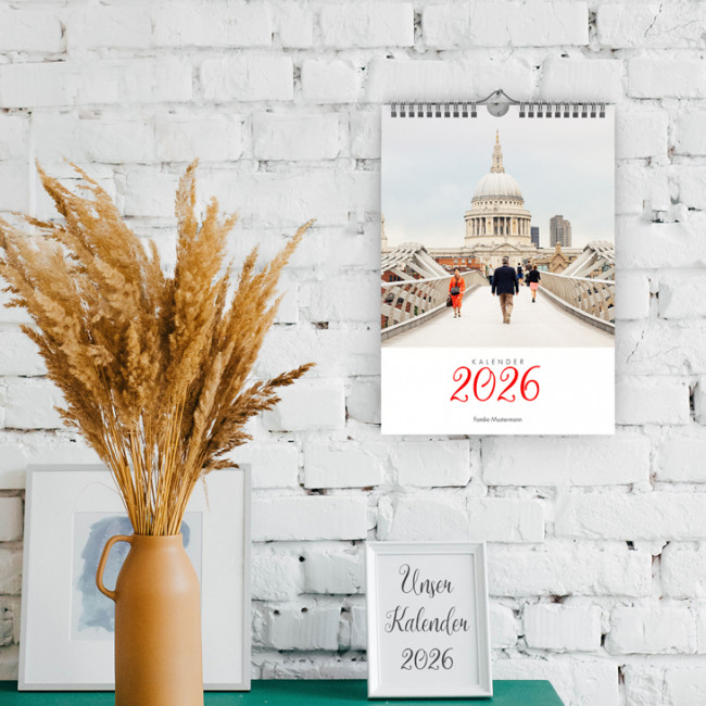 Kalender Reiselust Hoch- und Querformat