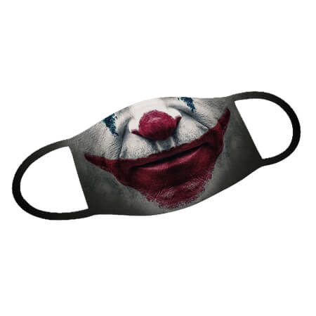 Mund-Nase-Maske mit Joker Design